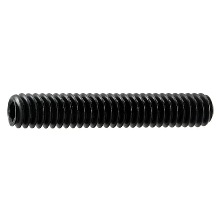 Midwest Fastener 1/4"-20 x 1-1/2" Black Oxide Steel Coarse Thread Socket Set Screws 10PK 38442